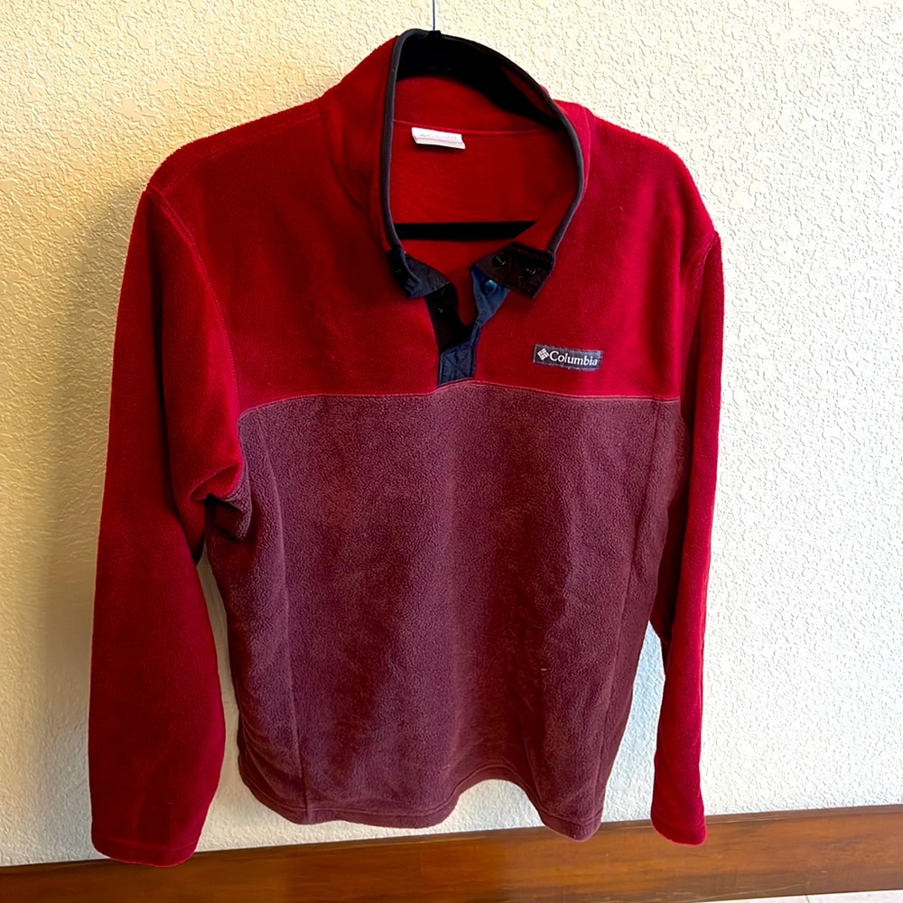 Womans-medium Columbia fleece jacket